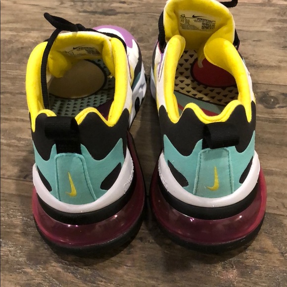 Like new Nike Air Max 270 React Geometric Abstract - Picture 3 of 5